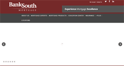 Desktop Screenshot of banksouthmortgage.com